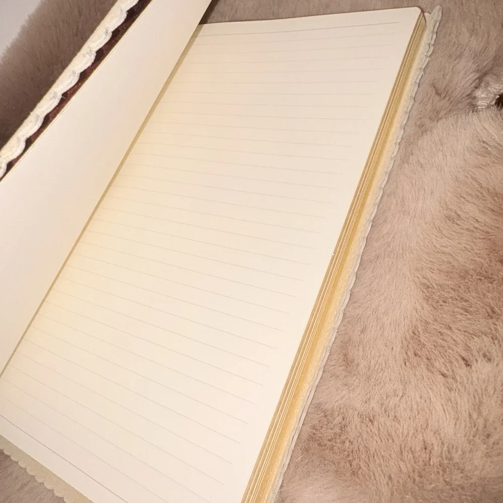 Vintage Ingrid Cusson Suede Leather Journal Gold Gilt Horse Study c2000‎